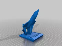 F-35 Phone Stand_Stronger Vertical Tail