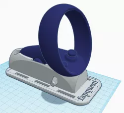 Fapquesti - Oculus Quest controller attachment aid.