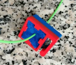 filament clip with dust collector