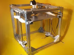 fipox hiper cube 3d printer and lot of accessories 500x500x500
