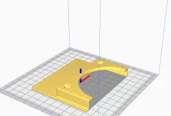 FlashForge Adventurer 3 / Sharebot ONE Bottom Cover - divided parts 