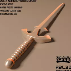 Galaxy Warriors/Fighters Sword 1