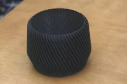 Geometric Spiral Planter