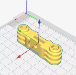 GoPro 90 angle twist joint double ended