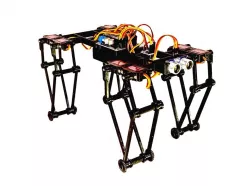 GorillaBot the 3D Printed Arduino Autonomous Sprint Quadruped Robot