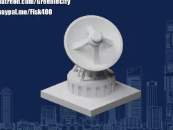 GreebleCity: Radar Dish