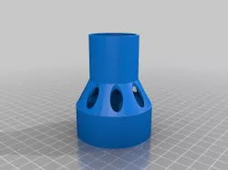 Hair Dryer Forge Blower Adapter 