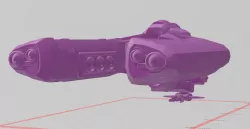 Halo Ground Command Spirit Dropship (1/300 scale)