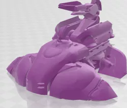 Halo Ground Command Wraith Tank