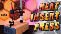 Heat Set Press For Brass Threaded Inserts