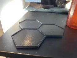 Hexagonal Coaster