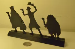 Hitchhiking Ghosts Silhouette with Stand