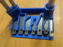 Hobby Knife Blade Organizer
