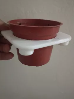 Hydroponic bracket (for 3 inch flower pot & floating on water)