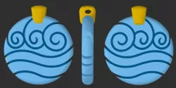 Katara's Necklace charm
