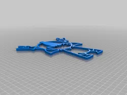Kick Buttowski key chain
