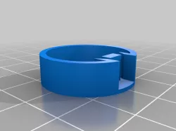 Lighsaber MHS V1 and 1 inch single tactile switch ring