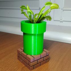 Mario pipe flower pot