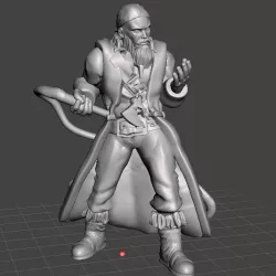 Master Scourge [Male Human Pirate Officer]