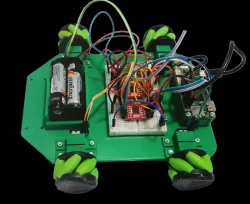 Mecanum Omnidirectional Raspberry Pi Robot