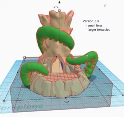 Mini / Micro Tentacle Dice Tower