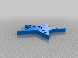 Mini Pixel Tree Star