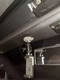 MR2 Spyder Sunvisor GoPro Mount