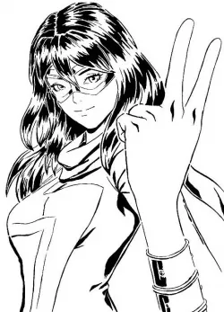 Ms. Marvel stencil