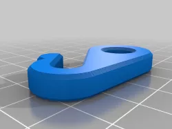 Parameterized Beveled Tent Hook