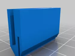 Plexiglass 90° guide clips