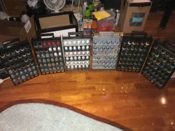 Portable Vallejo Paint Rack