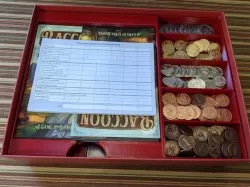 Raccoon Tycoon and Fat Cat Expansion Organizer (Forbidden Games -Deluxe Edition)