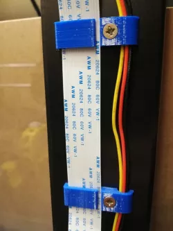 Raspberry Pi Camera cable clamp (optional with cable clamp)