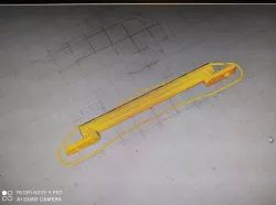 RC Crawler back or top rail bars jeep gladiator