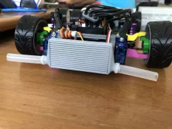 RC DRIFT Intercooler w/ mounting holes 