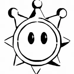 Shine Sprite stencil