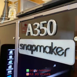 Snapmaker nameplate for A350 enclosure 