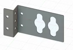 Soft Mount Bracket for Rittal Server TS IT Cabinet