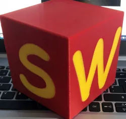 Solid Works logo (multi material)