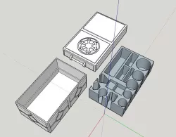 Star Wars legion token tray