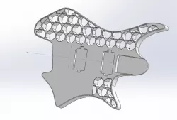 Strandberg Boden Style Guitar Body (Weight Relieved)