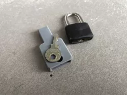 The Locker for chastity belt lock