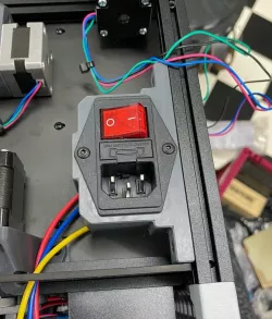 Voron Zero Power Socket Inlet