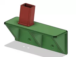 Wall Mount Handgun Stand