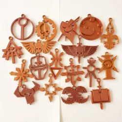 Warhammer 40K Keychains (18 factions)