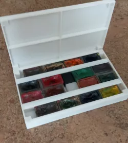 Watercolor paint case