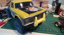 WLToys 12428 Crawler Conversion Push Bumper (Fits SCX10 Clone)