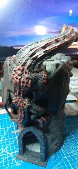 Wyvern Double Helix Dice Tower with Detachable Trays