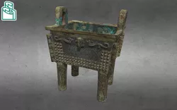 夔龍紋青銅方鼎