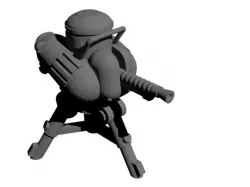 28mm SciFi automated turret